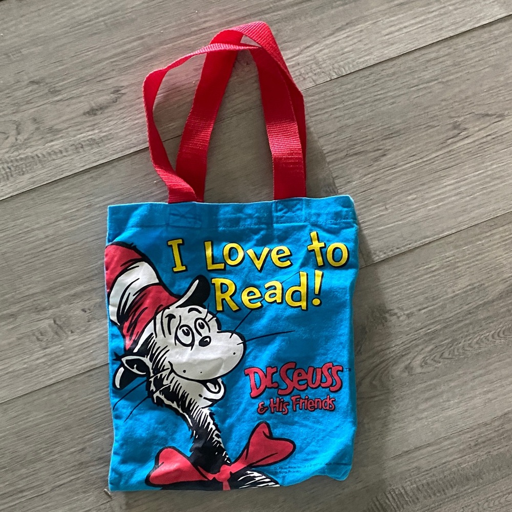 Kids Dr.Seuss & his friends small book bag